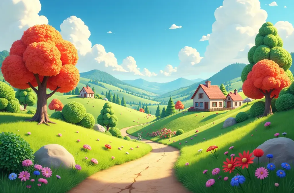 3D Cartoon Background Images: Enhance Your Visual Projects with Stunning Designs