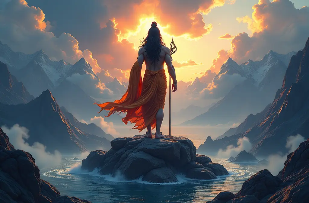 1080p Shiva HD Wallpaper: Stunning Spiritual Art for Your Device