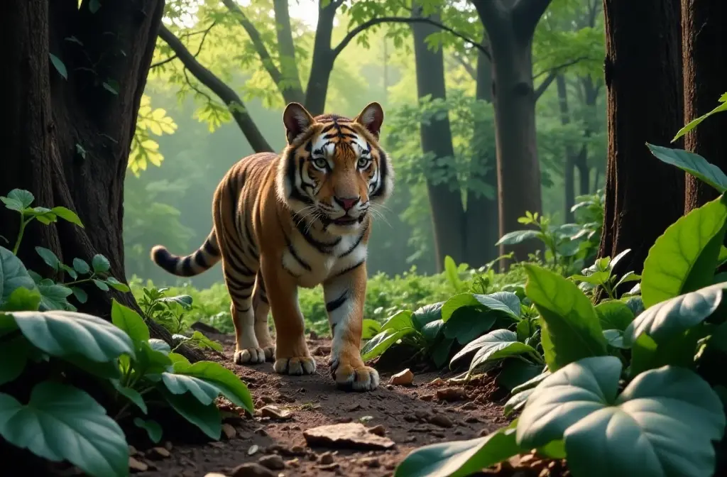 Stunning 4K Tiger Wallpaper: Enhance Your Device's Aesthetics