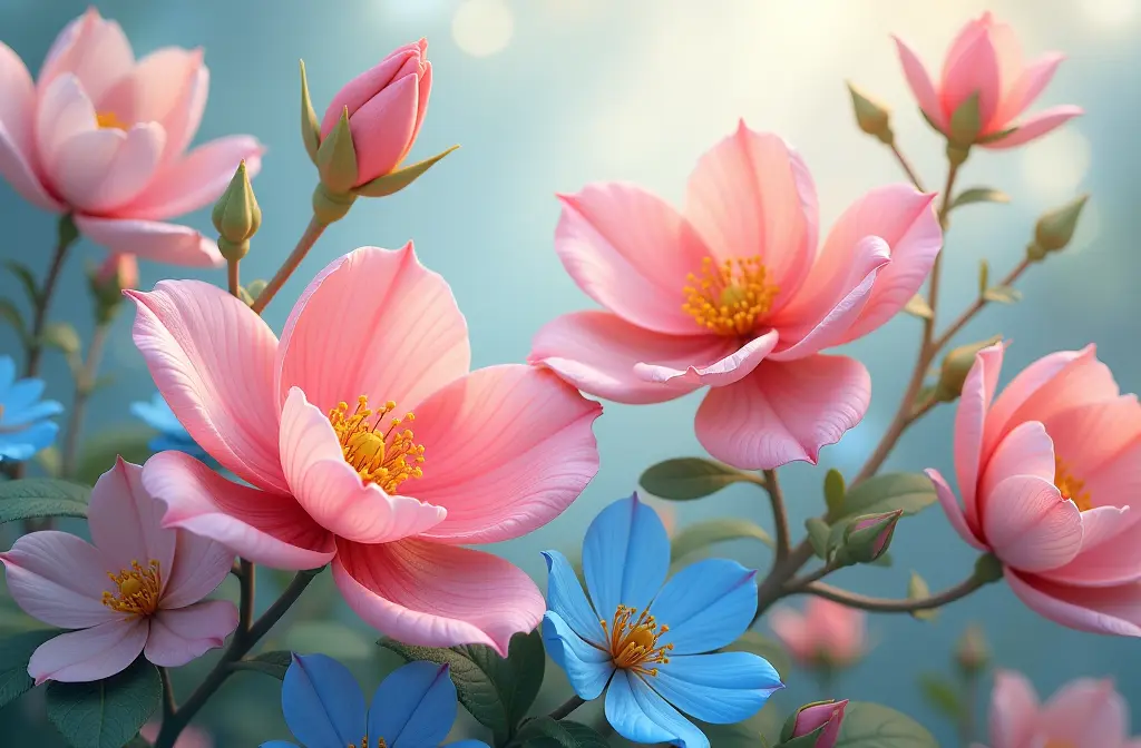 Stunning 3D Flower Wallpapers for Mobile: Enhance Your Device's Aesthetic